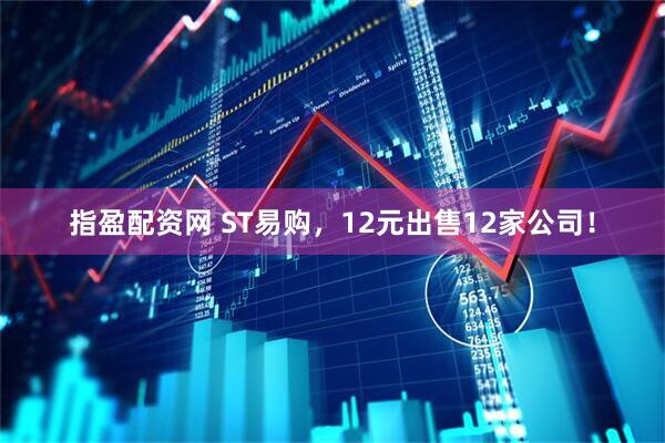 指盈配资网 ST易购，12元出售12家公司！