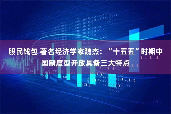 股民钱包 著名经济学家魏杰：“十五五”时期中国制度型开放具备三大特点
